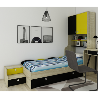 modern design home furniture teenager bedroom set