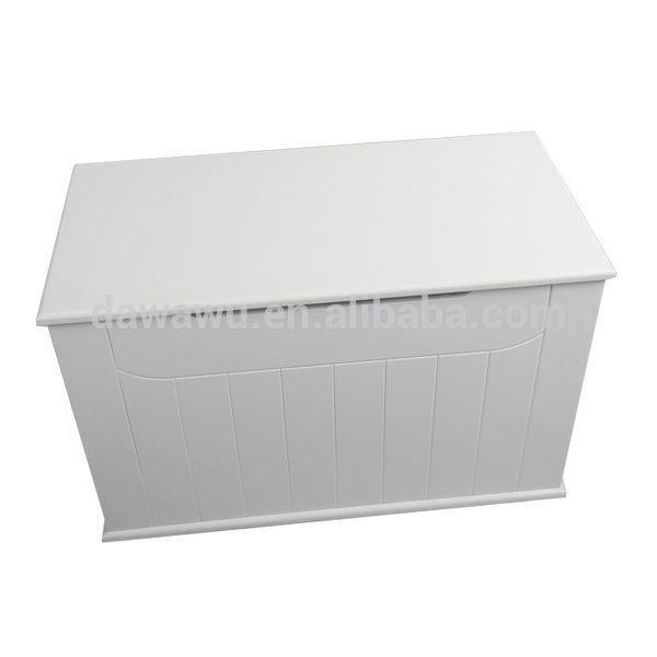 New design for kid's toy storage in white with CNC line wooden toy cabinet box