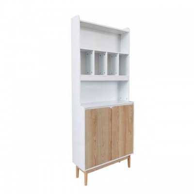 Modern home furniture kitchen storage cabinet with shelves